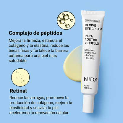 1+1 GRATIS| Nida™ - La solución definitiva para eliminar ojeras y bolsas del contorno de tus ojos