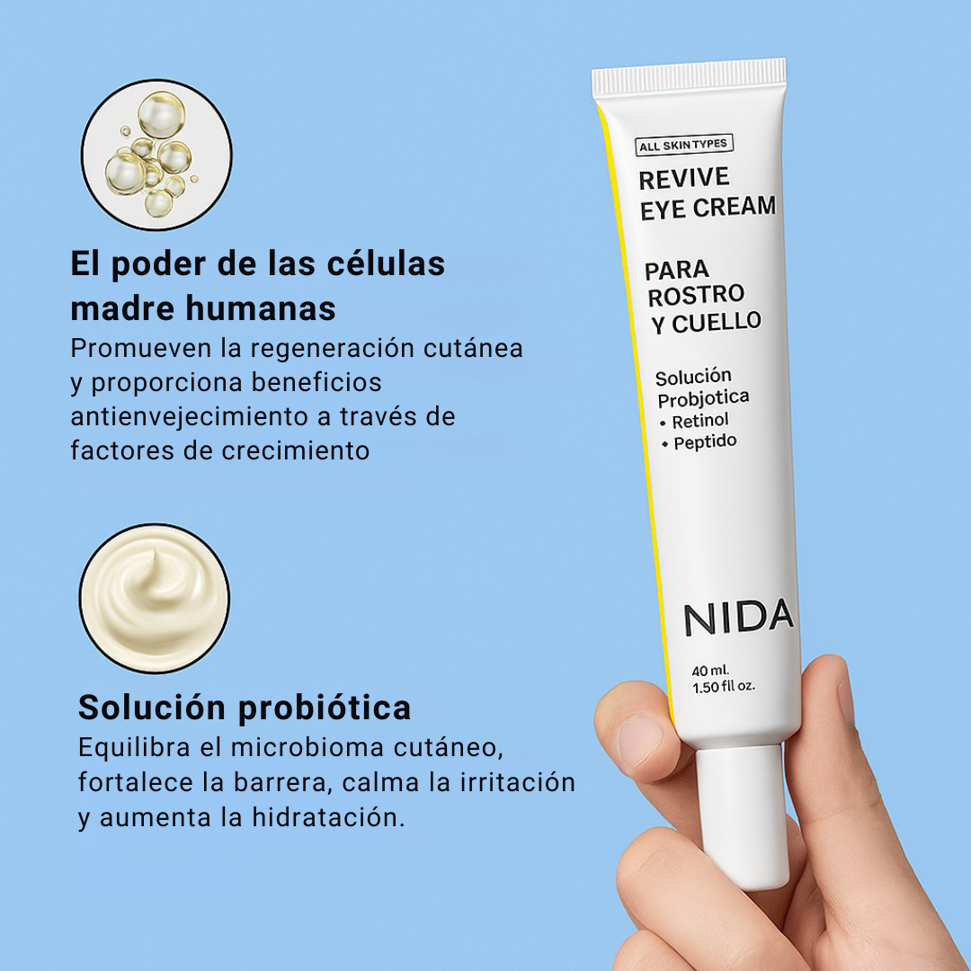1+1 GRATIS| Nida™ - La solución definitiva para eliminar ojeras y bolsas del contorno de tus ojos