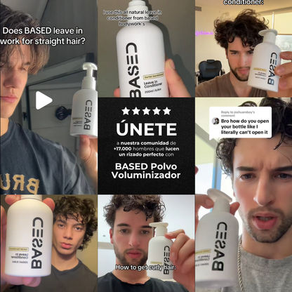Based - Polvo Voluminizador Instantáneo para el pelo