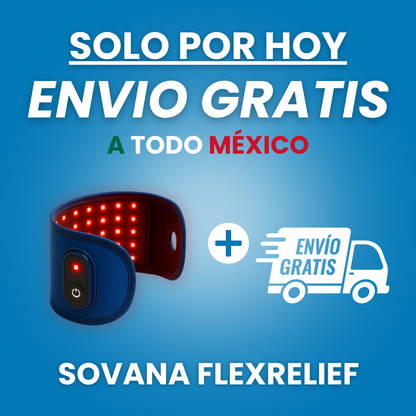Sovana FlexRelief - Dispositivo de luz roja para mano