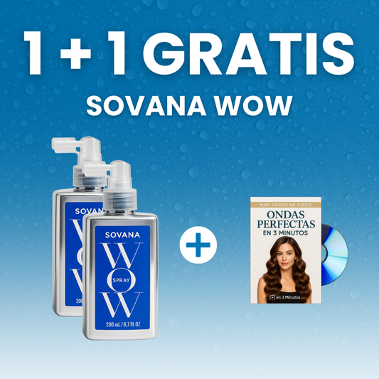 1+1 GRATIS |  Sovana WOW™ - Deja atrás tu frizz en 1 minuto