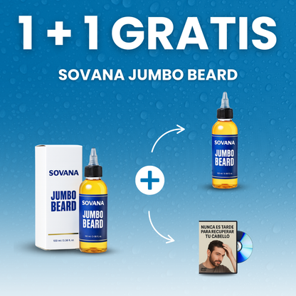 Sovana Jumbo Beard - Aceite estimulante para crecimiento de barba