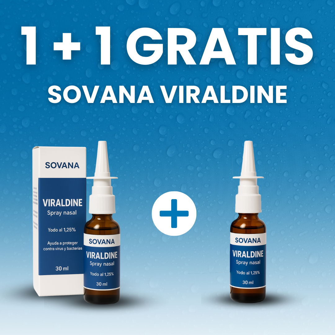 Sovana Viraldine - Aerosol nasall diseñado para el alivio de garganta
