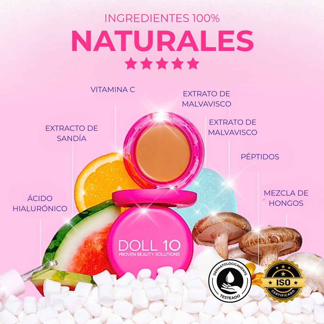 LumiBounce™ - Bálsamo con péptidos que hidrata, difumina y da brillo natural.