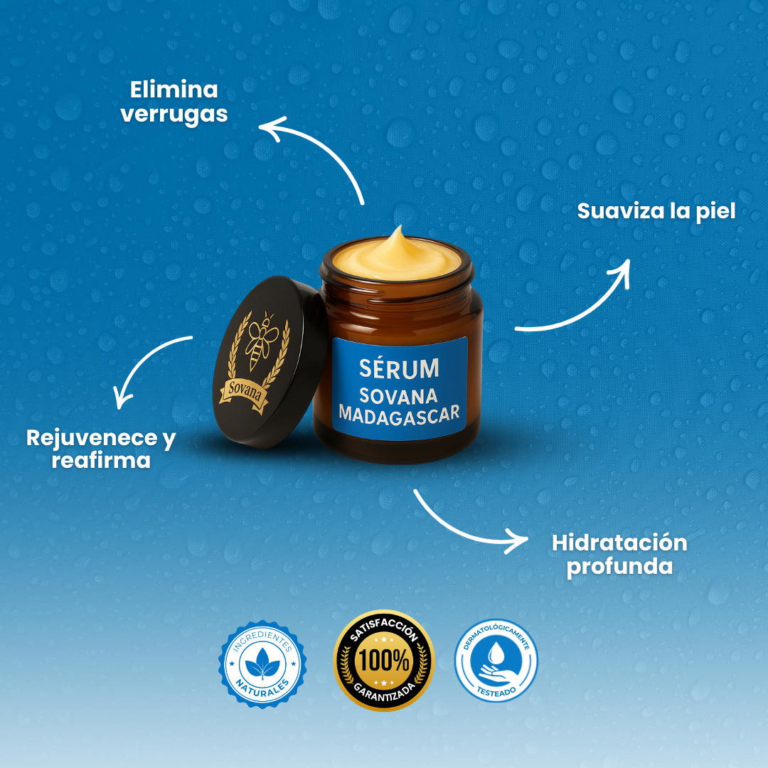 Sovana Bee - Crema para eliminar verrugas con Veneno de Abeja