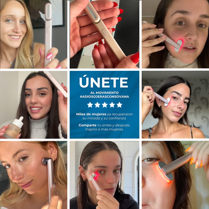 Ritual Sovana - Lápiz de luz roja Anti-Arrugas con sérum activador