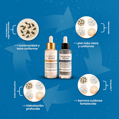 Sovana Rice - Exfoliante natural de arroz para una piel perfecta